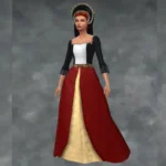 Tudor Set of Separates - Ladies in Waiting