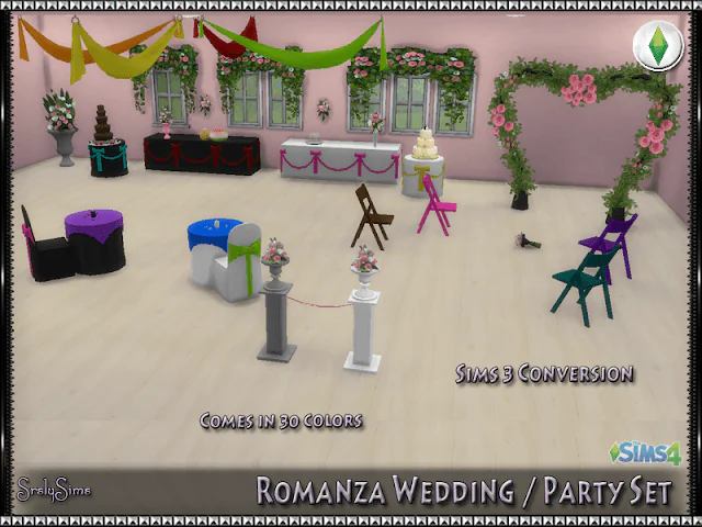 Romanza Wedding & Party Set