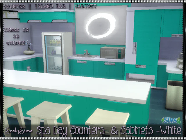 Recolors: Spa Day Counters White