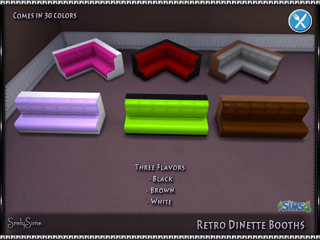 Recolors: Retro Dinette Booths