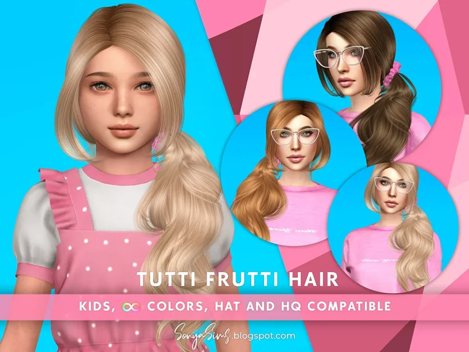 SONYASIMS - TUTTI FRUTTI HAIR KIDS