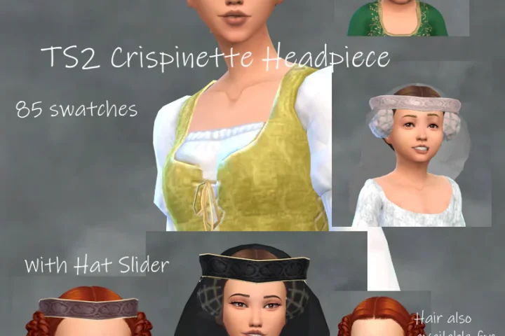 S2 Crispinette Headpiece Set