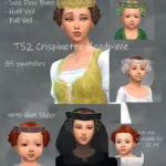 S2 Crispinette Headpiece Set - Hat-Hair Version