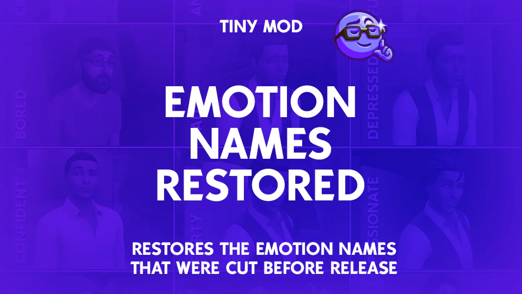 Emotion Names Restored