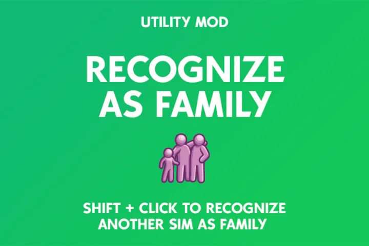 Recognize as Family