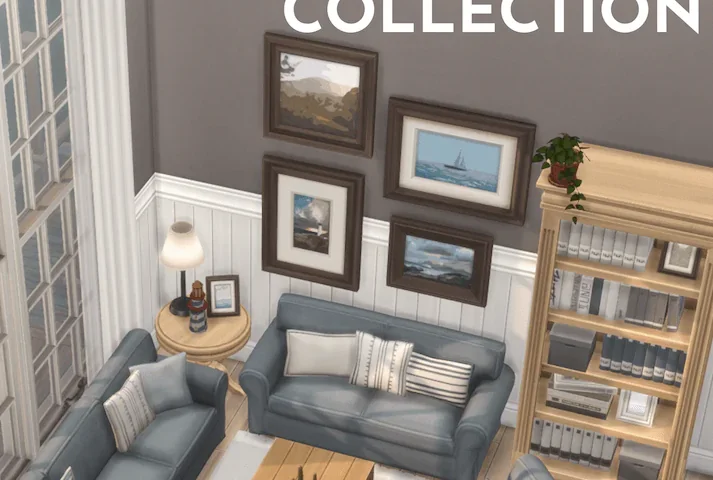 THE LIGHTHOUSE COLLECTION - a coastal inspired living room set - by charly pancakes