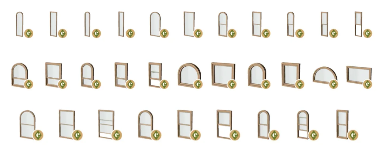 MAPLE & S. CONSTRUCTIONS pt.2 - windows