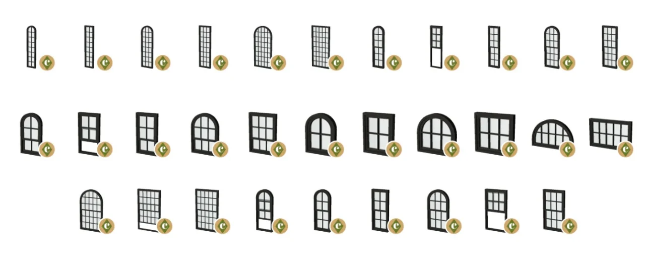 MAPLE & S. CONSTRUCTIONS pt.1 - windows - by charly pancakes