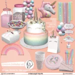 Unicorn birthday set (2022)