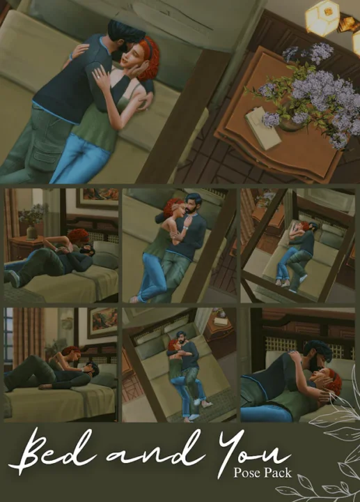 Bed and You Pose Pack