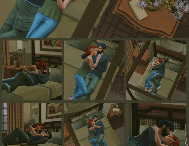 Bed and You Pose Pack