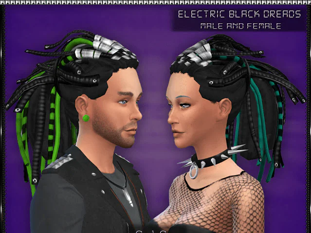 Electric Dreads - Black & Brown