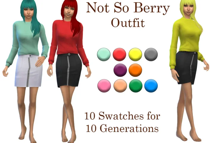 Not So Berry Collection - Outfit003