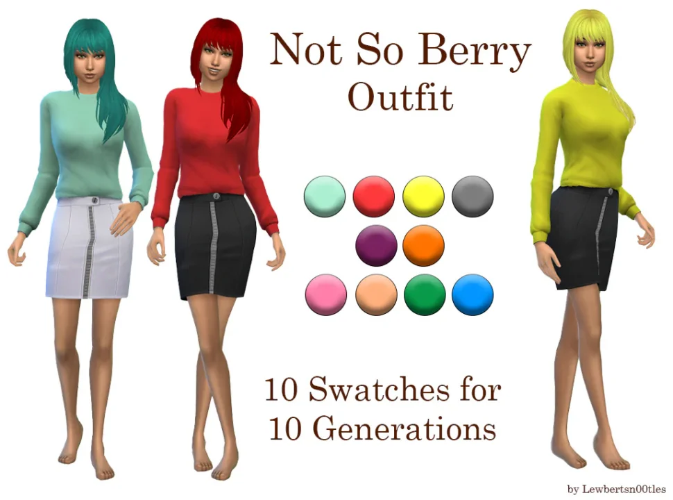 Not So Berry Collection - Outfit003