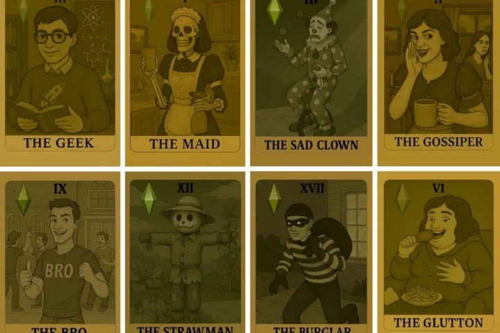 Moody Sims 38 Tarot Cards