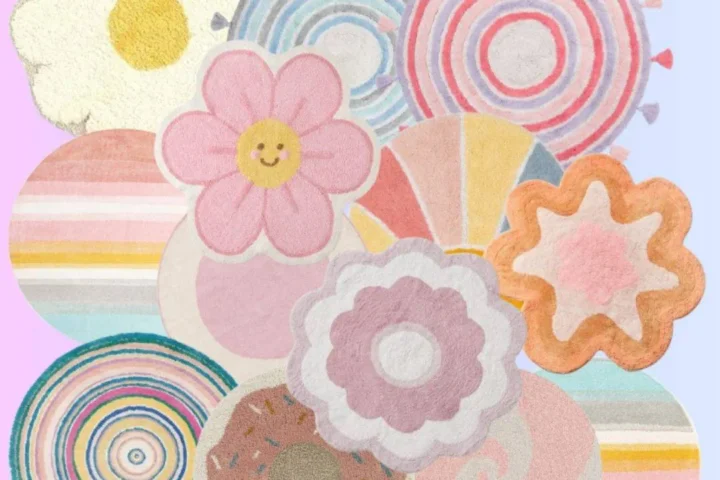 Cute Round Pastel - Abstract Rugs