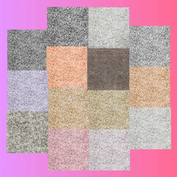 Plush Shag Carpeting ! - Thick Carpet Set