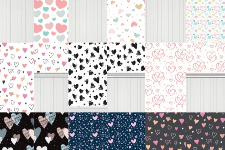 Lots of Love Wallpaper Set
