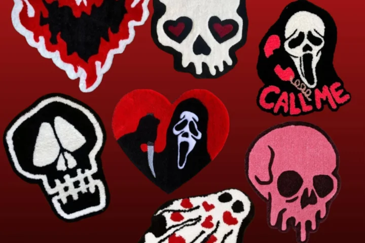 Spooky Girl y2k Rug Set