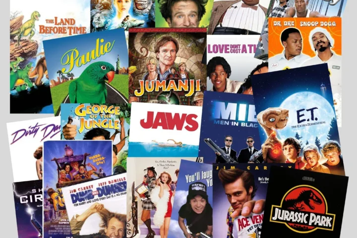 Nostalgic Movie Posters Set