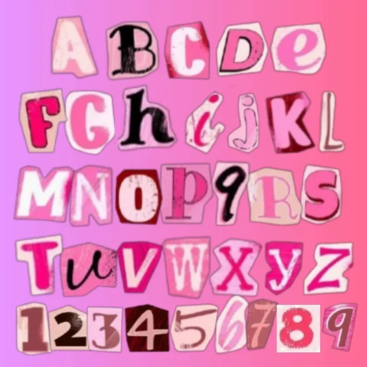 Magazine Cut-Outs - Alphabet - Part 1