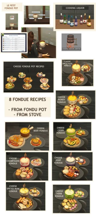 Cheese Port Fondue - Velvet Blue Fondue