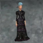 Victorian Bustle Dresses, Remade, with accessories