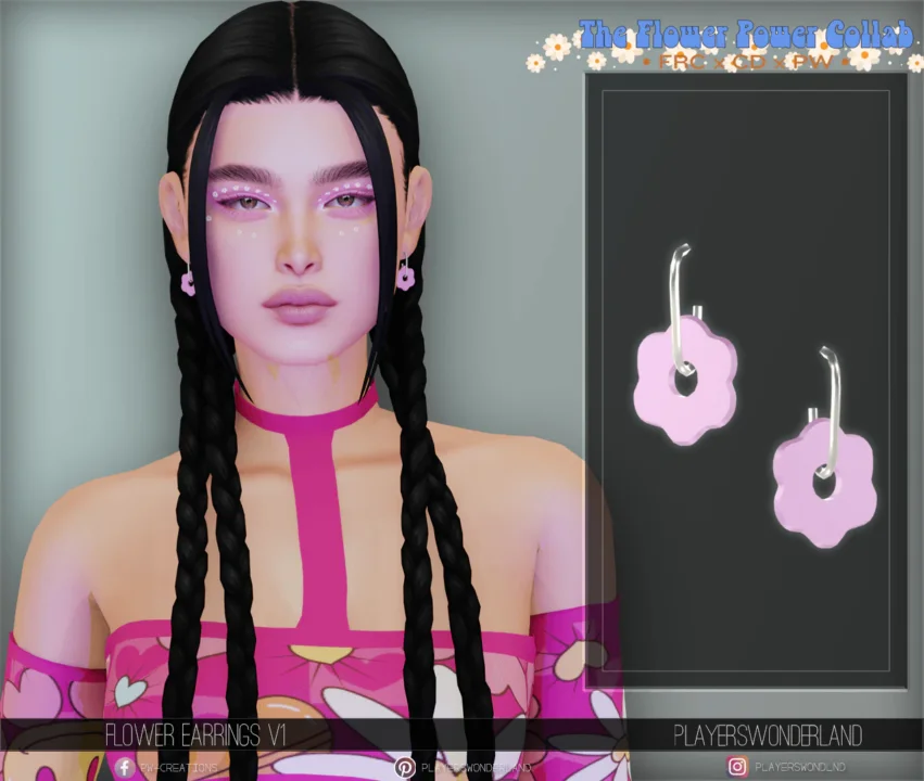 Flower Power Earrings V1