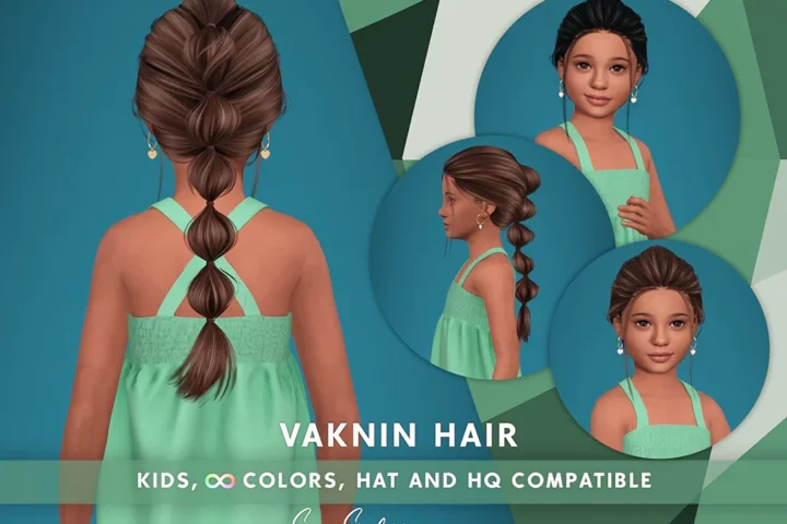 SONYASIMS - VAKNIN HAIR SHORTER KIDS