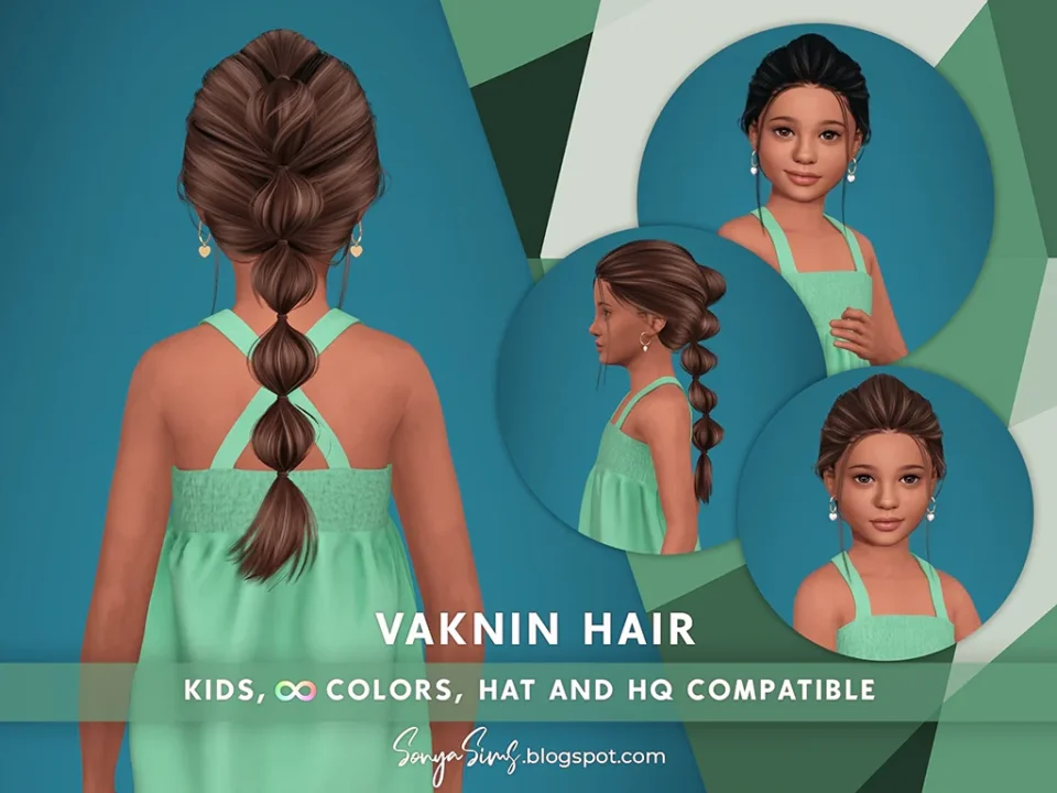 SONYASIMS - VAKNIN HAIR SHORTER KIDS