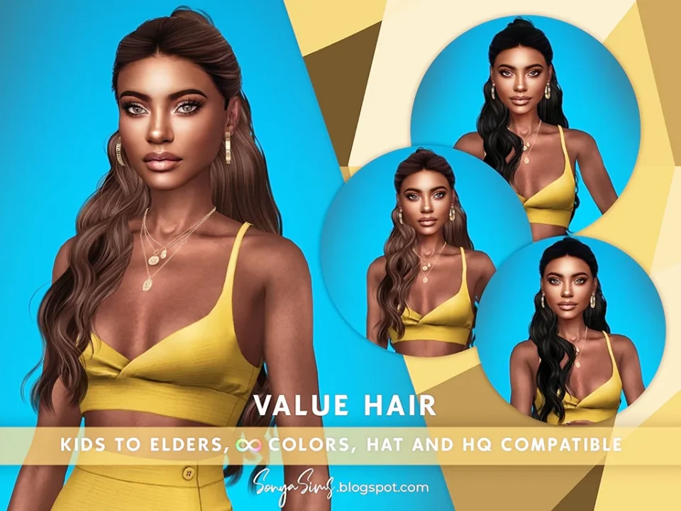 SONYASIMS - VALUE HAIR