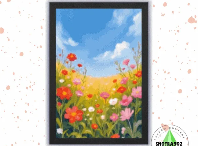 Vibrant flowers