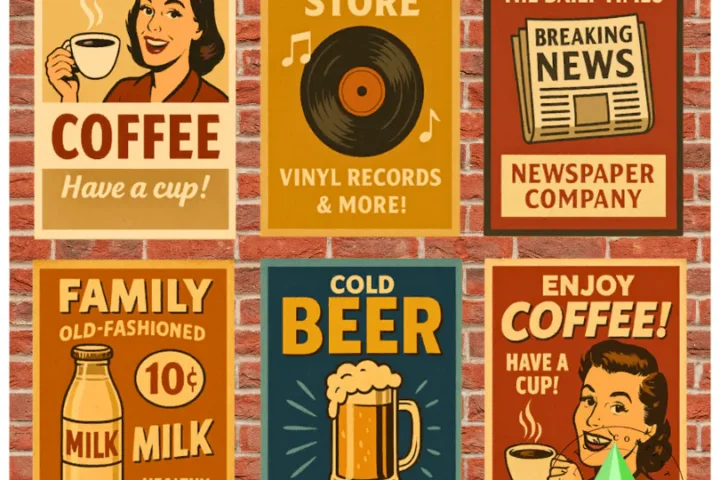 Vintage Ads - Posters