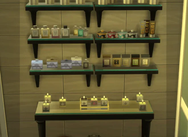 Vintage Glamour Clutter