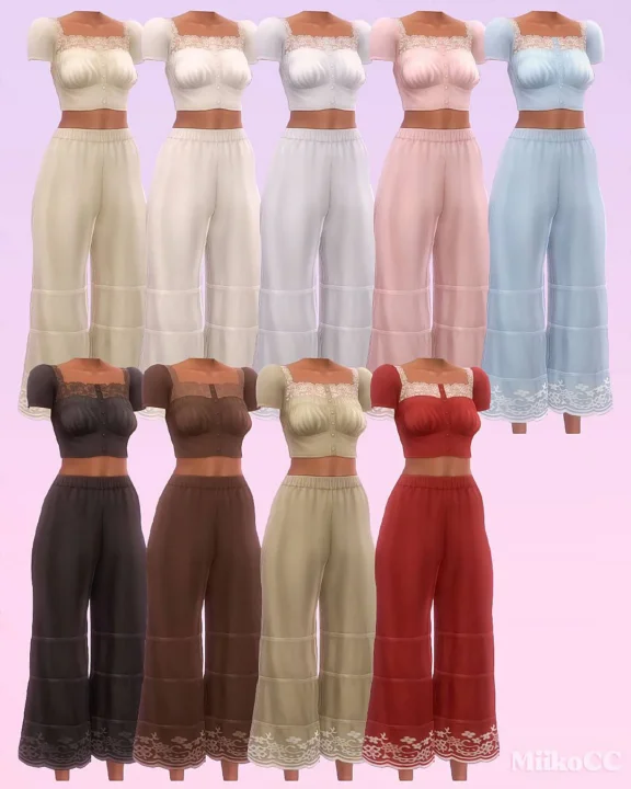 Vintage Mornings clothing set