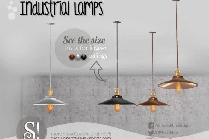 Vintage Pendants - Industrial Lamps 💡