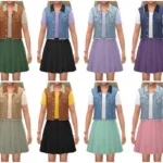 VIOLETTA - kids set