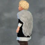 CK3 Norse Visby Fur Cape