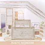 Rustic Bedroom by MS