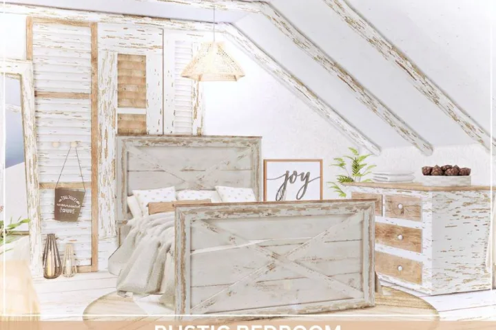 Rustic Bedroom by MS