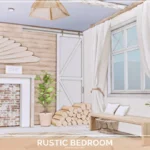 Rustic Bedroom by MS