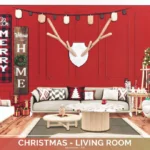 Christmas Living room - MS