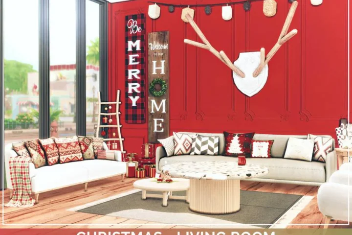 Christmas Living room - MS