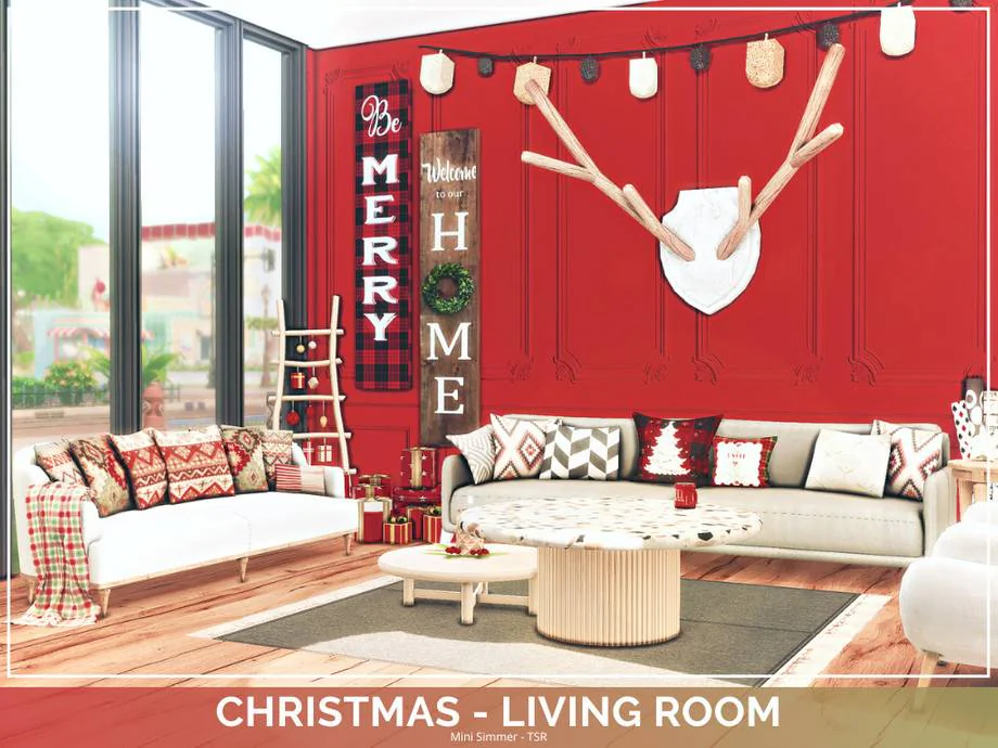 Christmas Living room - MS