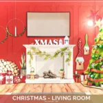 Christmas Living room - MS