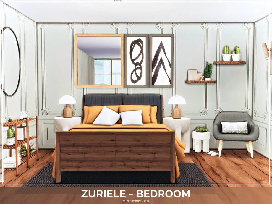 Zuriele Bedroom - CC