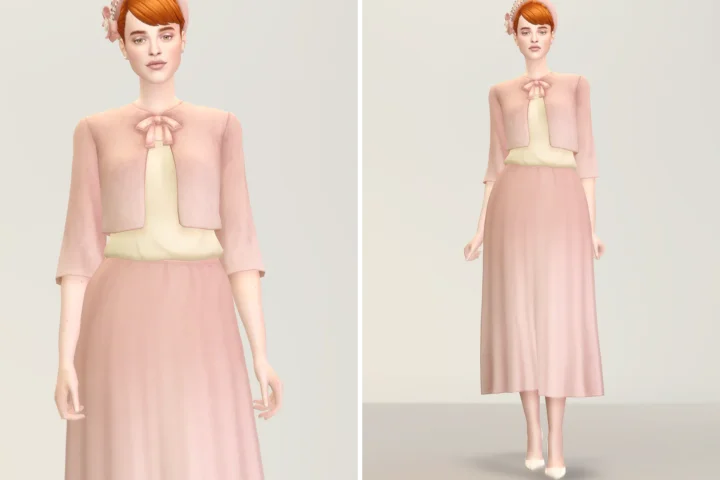Lady of Dress & Hat II