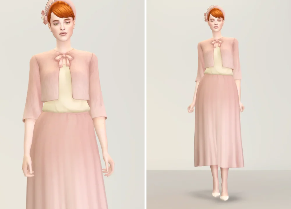 Lady of Dress & Hat II