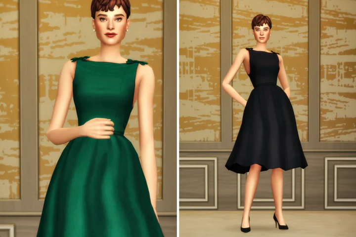 Sabrina Little Black Dress - For Audrey IV
