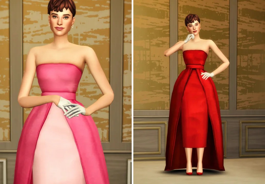 Sabrina Ball Gown (Solid Color) - For Audrey IV